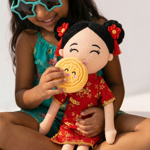 Joeydolls Food Pals Bag Charm Chinese Moon Cake
