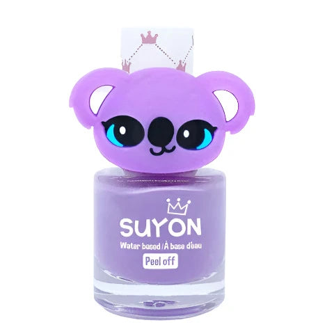 Suyon Light Purple Peel-Off Nail Polish - Koala - Treasure Island Toys