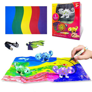 Kool Kreepers Color Tracer Chameleon - Treasure Island Toys