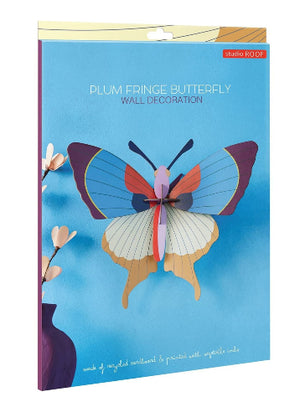 Studio Roof Plum Fringe Butterfly - Treasure Island Toys