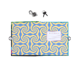 eeBoo Locked Journal Axolotl