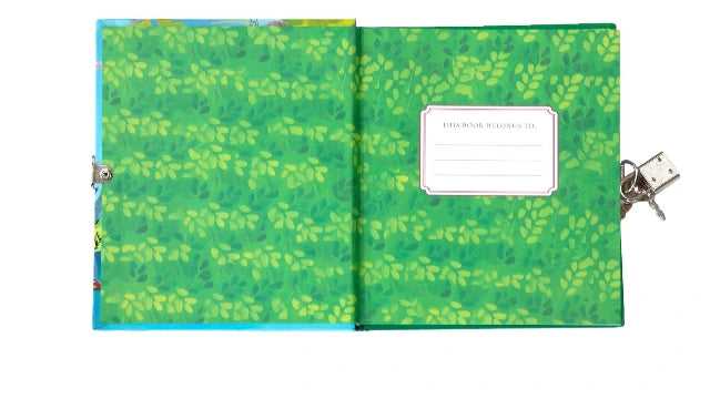 eeBoo Locked Journal Rainforest Animals - Treasure Island Toys