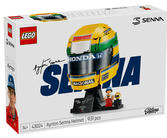 LEGO Editions Sport  F1 Helmet Ayrton Senna