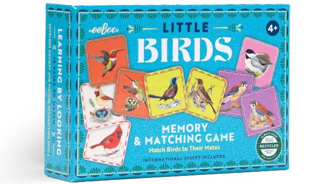 eeBoo Game - Little Matching Birds - Treasure Island Toys