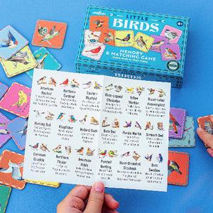 eeBoo Game - Little Matching Birds - Treasure Island Toys