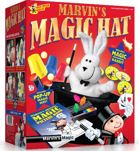 Marvin's Magic Deluxe Rabbit & Hat - Treasure Island Toys
