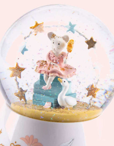 Moulin Roty Petite Ecole de Danse Musical Snow Globe - Treasure Island Toys