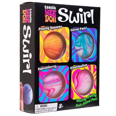 NeeDoh Teenies Swirls Multipack - Treasure Island Toys