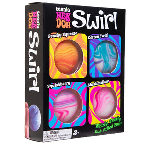 NeeDoh Teenies Swirls Multipack - Treasure Island Toys