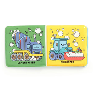 Galison Mudpuppy Color Magic Bath Book I Dig Bubbles!