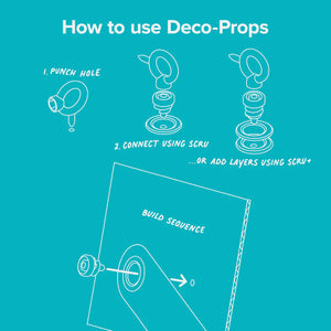 Makedo Deco-Props Twisties - Treasure Island Toys