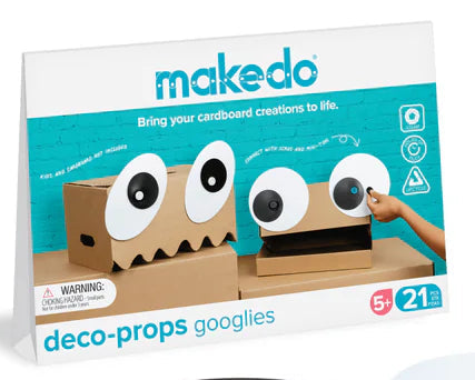 Makedo Deco-Props Google Eyes - Treasure Island Toys