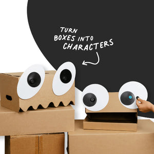 Makedo Deco-Props Google Eyes - Treasure Island Toys