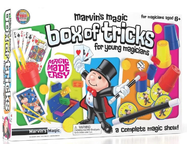 Marvin's Magic Box of Tricks for Young Magicians - Treasure Island Toys