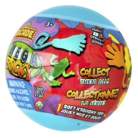 ORB Arcade Capsules Mega Sticky - Treasure Island Toys