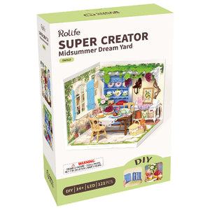 Rolife Super Creator Miniature House Midsummer Dream Yard
