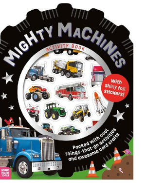 Mighty Machines Activity Book - Treasure Island Toys