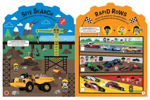 Mighty Machines Activity Book - Treasure Island Toys
