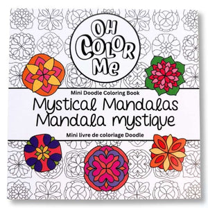 Oh Color Me Mystical Mandalas Mini Colouring Book - Treasure Island Toys