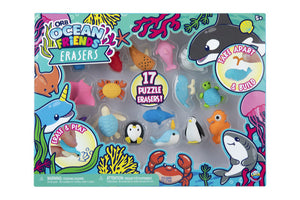 ORB Curiosities Pull Apart Stackers Erasers - Treasure Island Toys