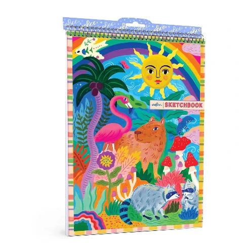eeBoo Art Sun & Capybara Sketchbook - Treasure Island Toys