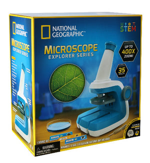 National Geographic Explorer Series Microscope Set - Treasure Island Toys