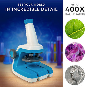National Geographic Explorer Series Microscope Set - Treasure Island Toys