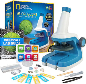 National Geographic Explorer Series Microscope Set - Treasure Island Toys