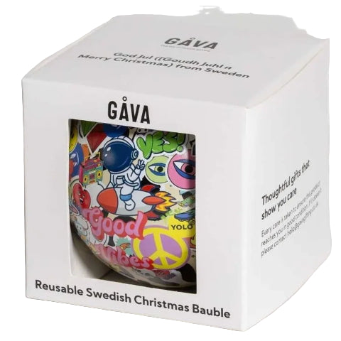 Gåva Christmas Baubles - Nisse with Swedish Pick & Mix - Treasure Island Toys