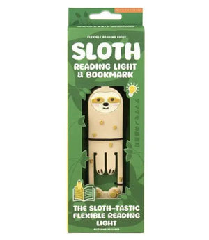 Gift Republic Book Buddy Reading Light & Bookmark, Sloth