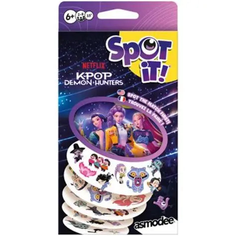 Spot It! K-Pop Demon Hunters - Treasure Island Toys