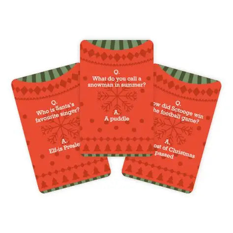Gift Republic Festive Christmas Dad Jokes Trivia - Treasure Island Toys