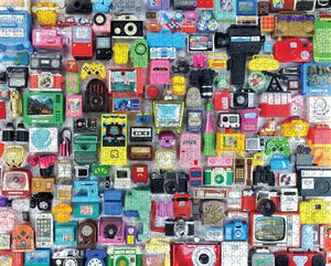 LEGO Puzzle Tiny Collections Retro Tech, 1000 Piece