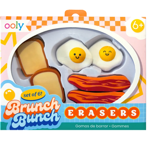 Ooly Brunch Bunch of Erasers - Treasure Island Toys