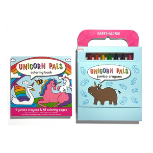 Ooly Carry-Along Coloring Book Unicorn Pals - Treasure Island Toys