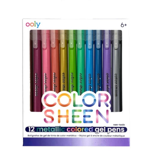 Ooly Color Sheen Metallic Gel Pens - Treasure Island Toys