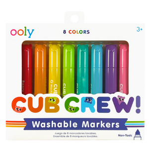 Ooly Cub Crew Washable Markers - Treasure Island Toys