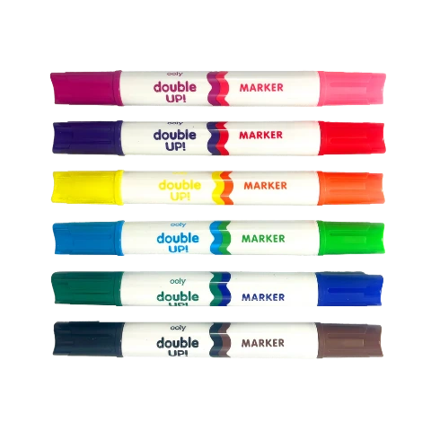Ooly Double Up! Double-Ended Markers - Treasure Island Toys