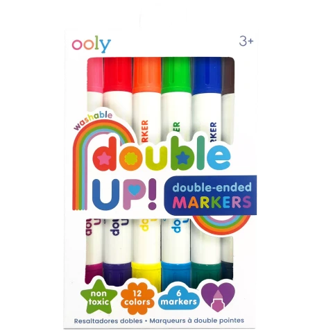 Ooly Double Up! Double-Ended Markers - Treasure Island Toys