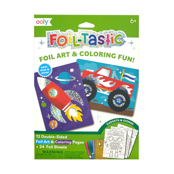 Ooly Foil-tastic Foil Art Kit: Gadgets & Gizmos