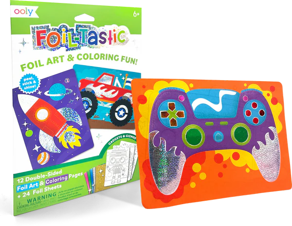 Ooly Foil-tastic Foil Art Kit: Gadgets & Gizmos