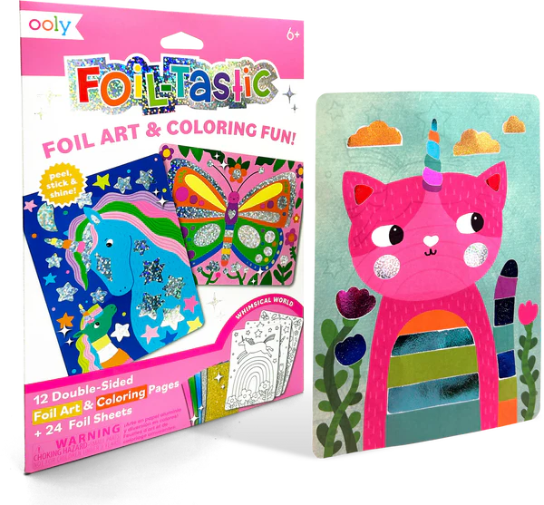 Ooly Foil-tastic Foil Art Kit: Whimsical World