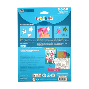 Ooly Foil-tastic Foil Art Kit: Awesome Animals