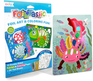 Ooly Foil-tastic Foil Art Kit: Awesome Animals