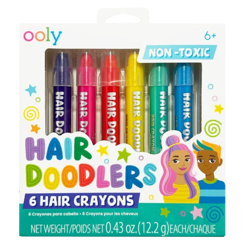 Ooly Hair Doodlers - Hair Crayons - Treasure Island Toys