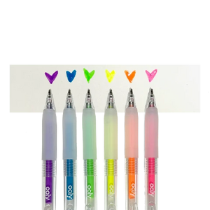 Ooly Jelly Gloss Neon Multi-Surface Deco Gel Pens - Treasure Island Toys