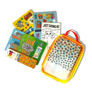 Ooly Let's Go! Activity & Colouring Kit - Kitty in the City - Treasure Island Toys