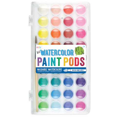Ooly lil' Watercolor Paint Pods - Treasure Island Toys