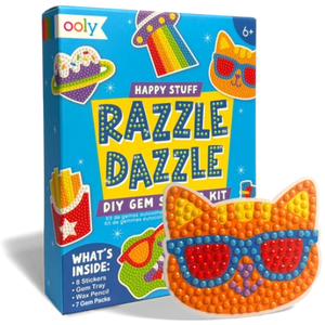 Ooly Mini Razzle Dazzle: DIY Gem Sticker Kit - Happy Stuff