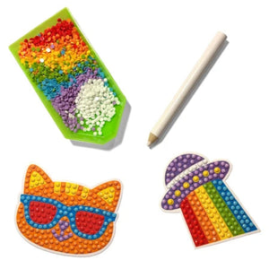 Ooly Mini Razzle Dazzle: DIY Gem Sticker Kit - Happy Stuff